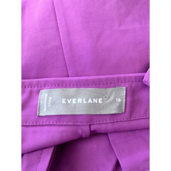 Everlane Women's Purple Japanese GoWeave Picnic Button Down Dress Size 16 - Picture 8 of 10